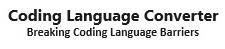 Free coding language translator